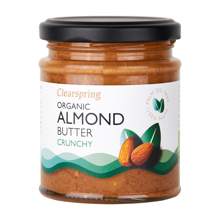 Clearspring Organic Almond Butter Crunchy 170g