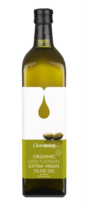 Clearspring Organic Tunisian Extra Virigin Olive Oil 1L