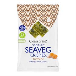 Clearspring Seaveg Crispies - Turmeric 4g