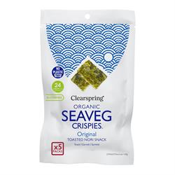 Clearspring Original Seaveg Crispies Multipack 20g