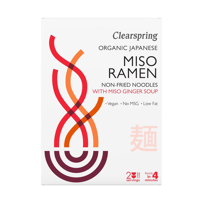 Clearspring Organic Japanese Miso Ramen With Ginger 210g