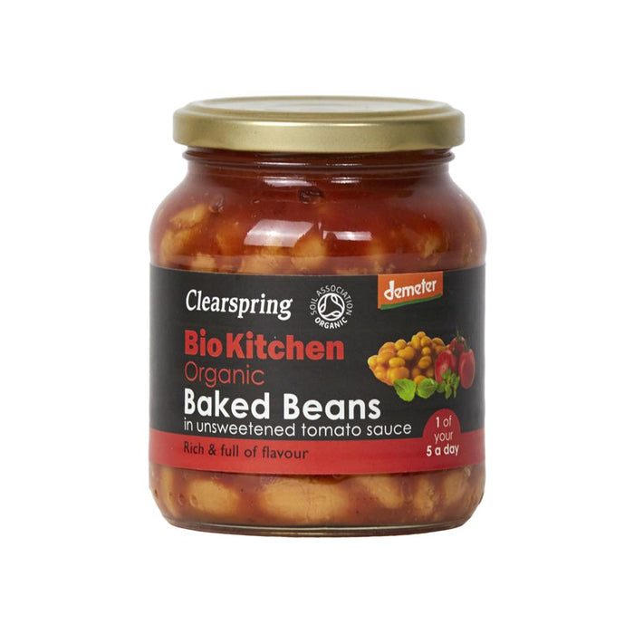 Clearspring Organic Baked Beans (unsweetened) 350g