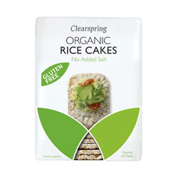 Clearspring Organic Thin Rice Cakes No Added S 130g