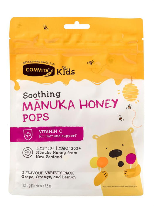 Comvita Kids Soothing Manuka 15 Lollipops