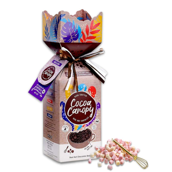 Cocoa Canopy Milk & Dark Hot Choc Gift Set 500g