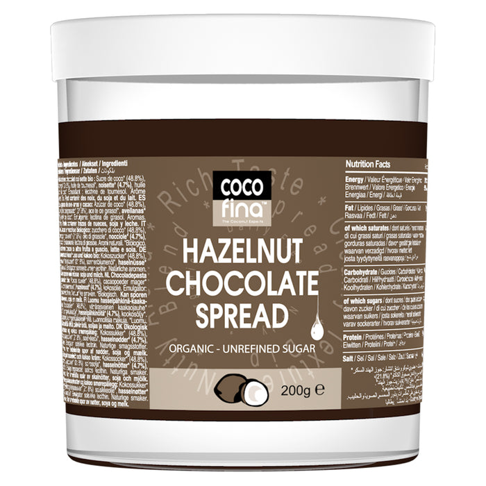 Cocofina Org Hazelnut Chocolate Spread 200g