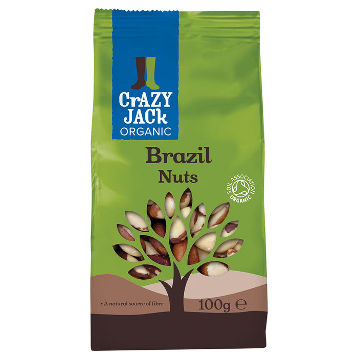 Crazy Jack Organic Brazil Nuts 100g