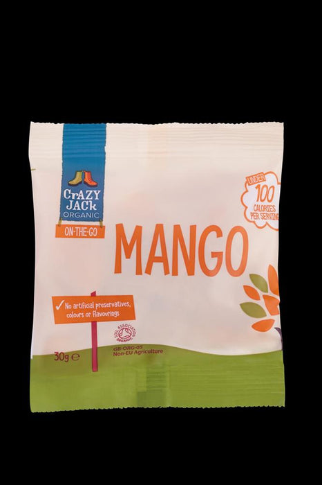 Crazy Jack Ready To Eat Organic Mango 30g
