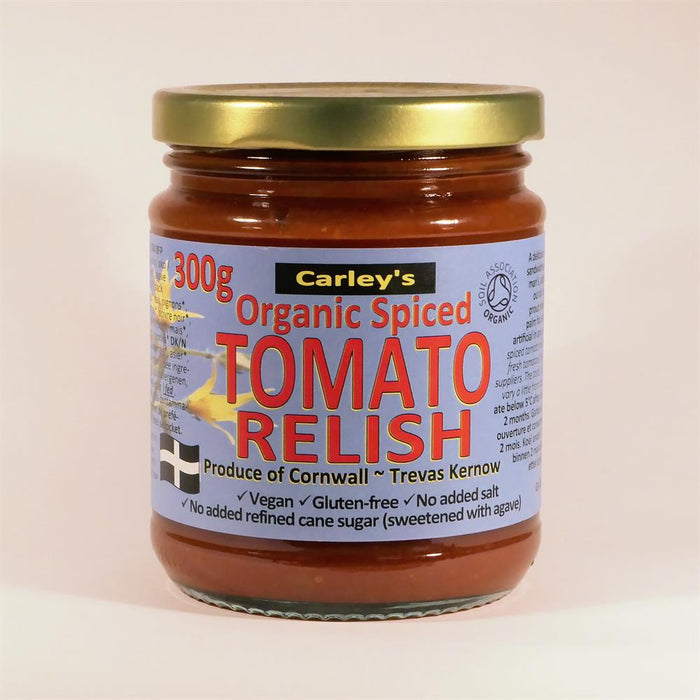 Carley's Org Tomato Relish 300g