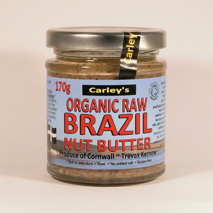Carley's Org Raw Brazilnut Butter 170g