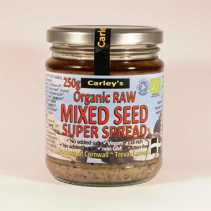 Carley's Og Raw Mixed Seed Super Spread 250g