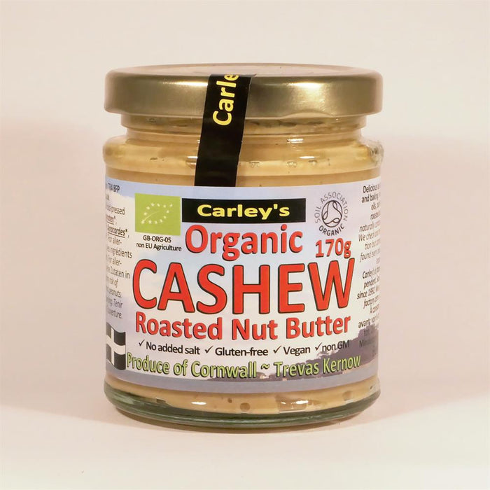 Carley's Org Cashewnut Butter 170g