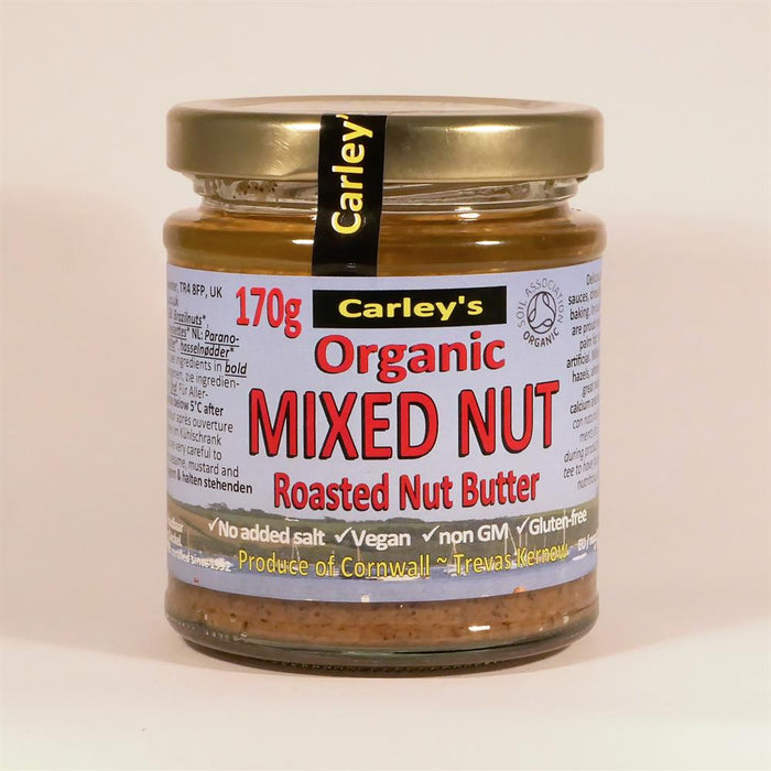 Carley's Org Mixed Nut Butter 170g