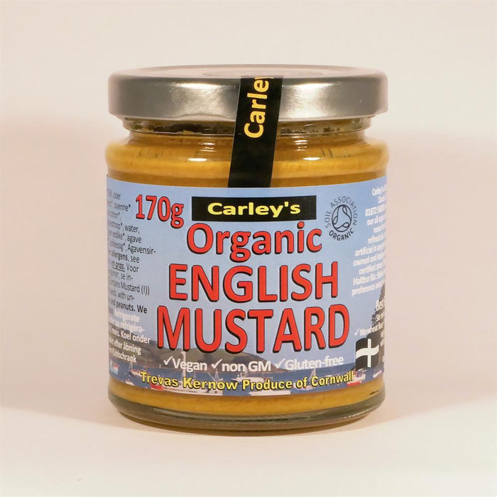 Carley's Org English Mustard 170g
