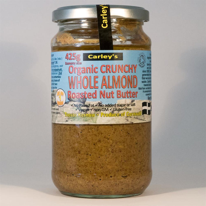 Carley's Crunchy Roasted Almond Butter 425g