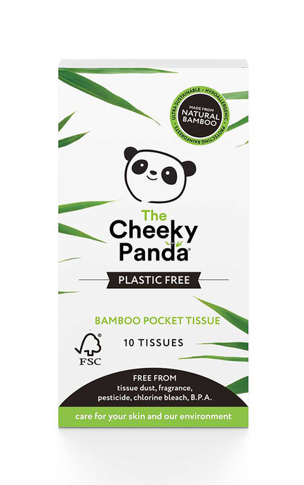 Cheeky Panda Plastic Free Pocket Tissues