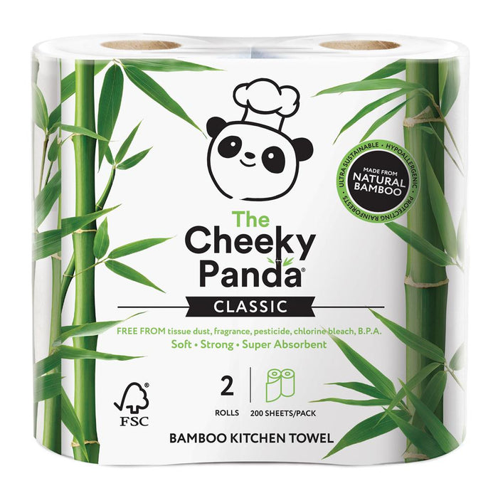 Cheeky Panda Bamboo Kitchen Towel x 2