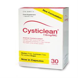 Cysticlean Cysticlean 118mg PAC 30 capsule