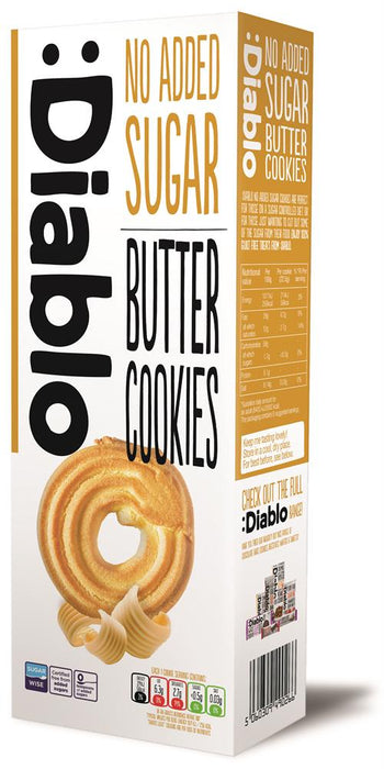 Diablo Sugar Free Butter Cookies 135g