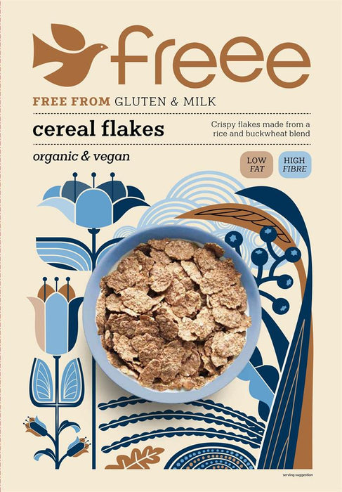 Doves Farm Gluten Free Org Cereal Flakes 375g