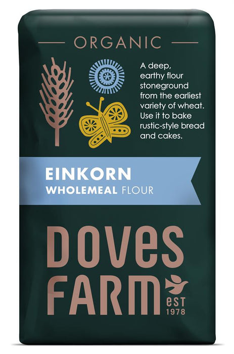 Doves Farm Einkorn Wholemeal Flour 1kg