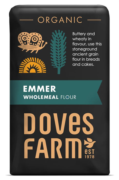 Doves Farm Emmer Flour Wholemeal 1kg