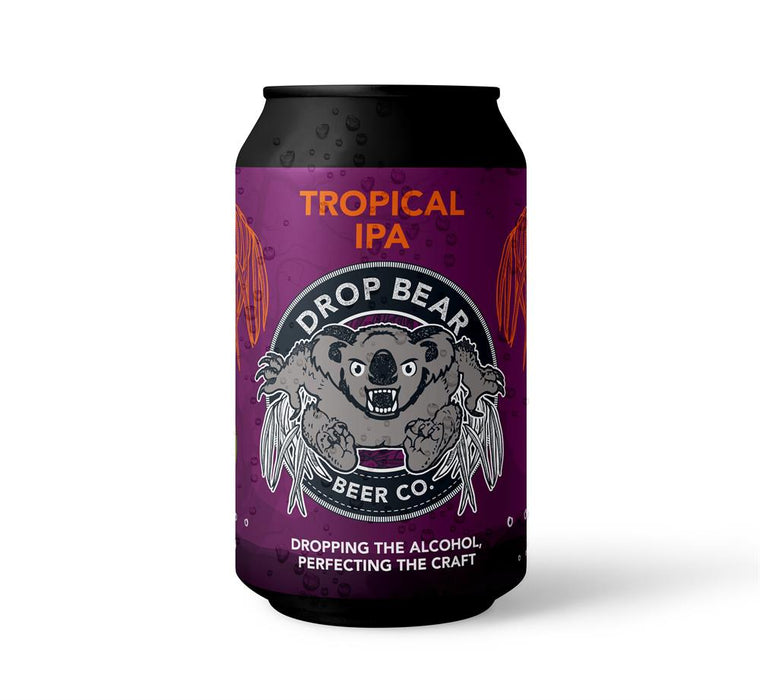 Drop Bear Beer Tropical IPA 0.5% 330ml