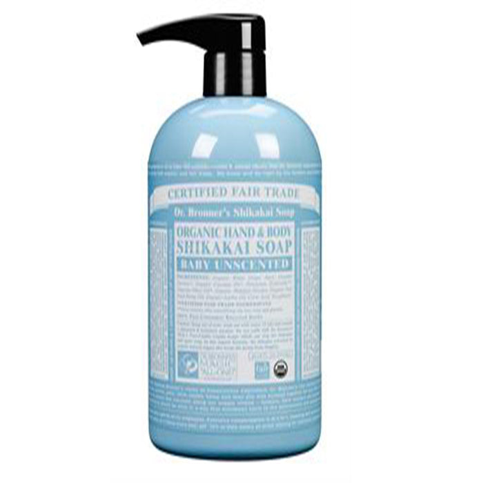 Dr Bronner Shikakai Baby Mild Soap 709ml