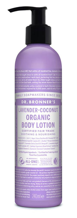 Dr Bronner Lavender Coconut Lotion 236ml