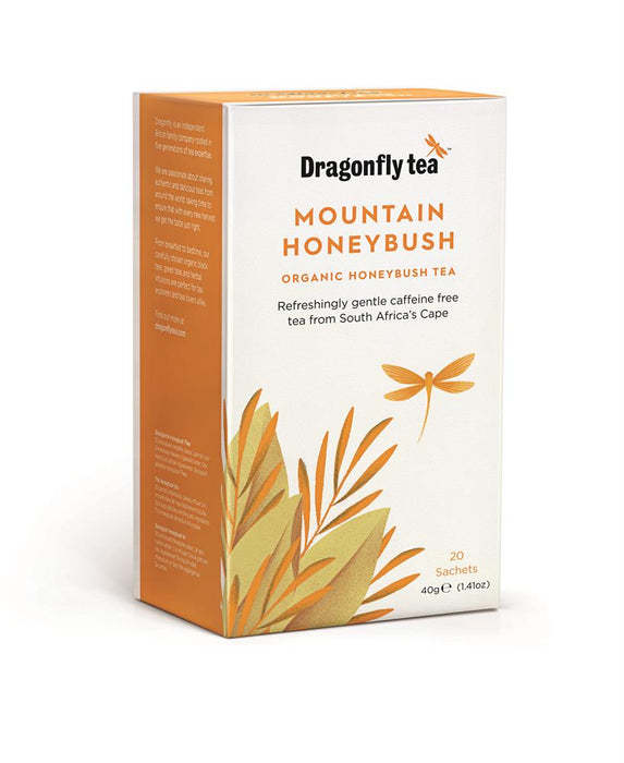 Dragonfly Tea Organic Mountain Honeybush 20 Bags