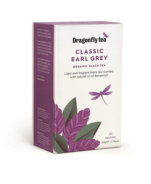 Dragonfly Tea Organic Classic Earl Grey 20 Bags