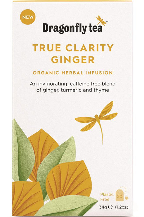 Dragonfly Tea Org True Clarity Ginger 20 Bags