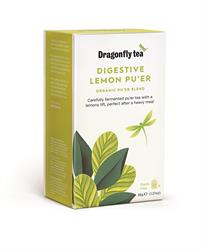 Dragonfly Tea Digestive Lemon Pu'er 20 Bags