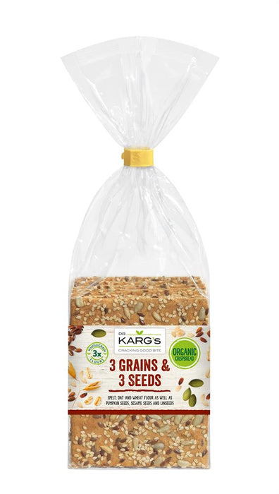 Dr Karg Org Wholegrain Crispbread 3+3 200g