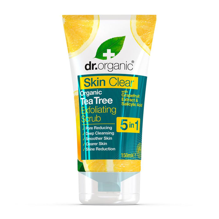 Dr Organic Skin Clear Exfoliating Scrub 150ml