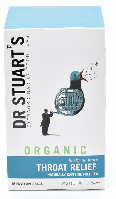 Dr Stuarts Organic Throat Relief 15bag