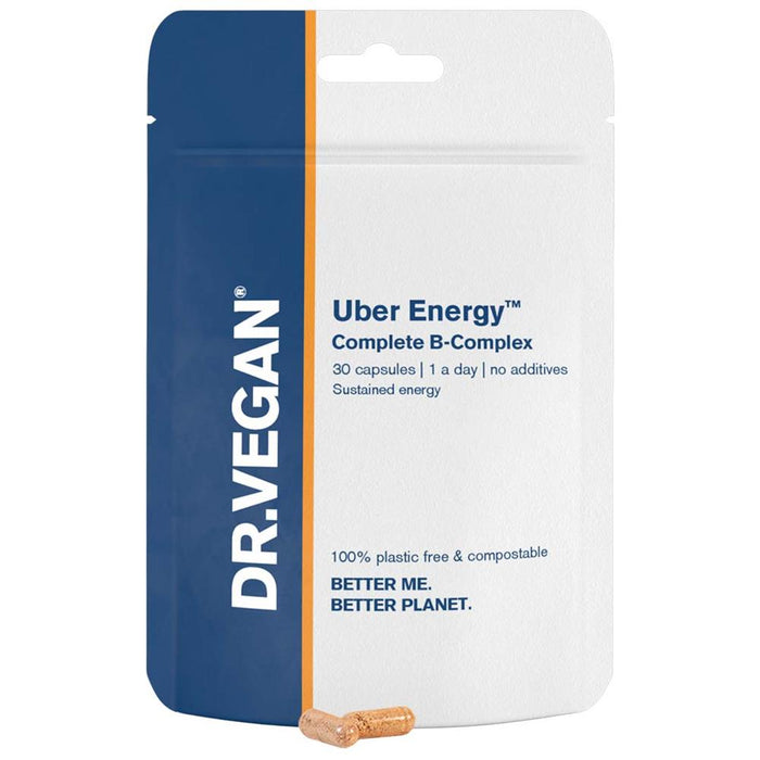 Dr Vegan Uber Energy B Complex 30 Capsules