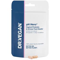 Dr Vegan pH Hero Vaginal Health 30 Capsules