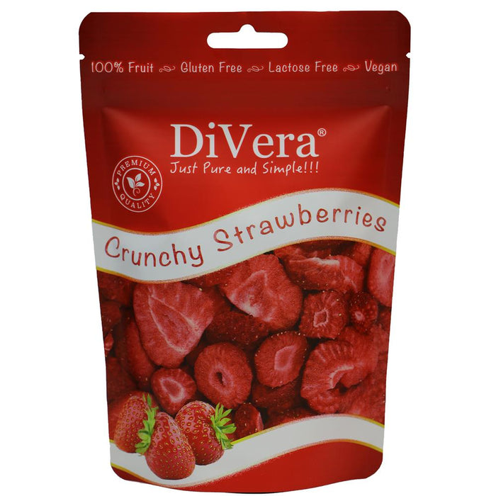 DiVera Strawberry Freeze-Dried Sliced 20g