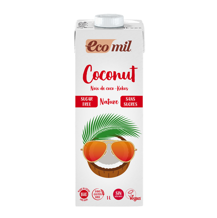 Ecomil Coconut Milk Sugar-Free 1L