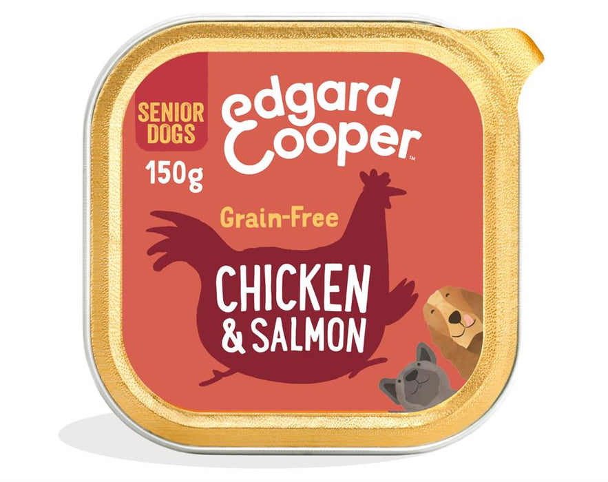 Edgard and Cooper Chicken & Salmon Tray for Dogs 150g