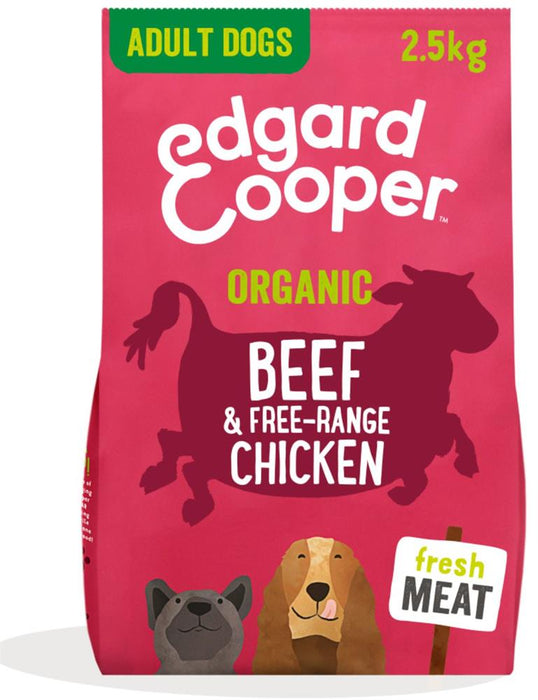 Edgard and Cooper Dry Dog Food Beef & Chicken 2500g