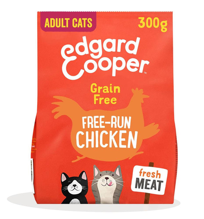 Edgard and Cooper Dry Cat Food Free Run Chicken 300g