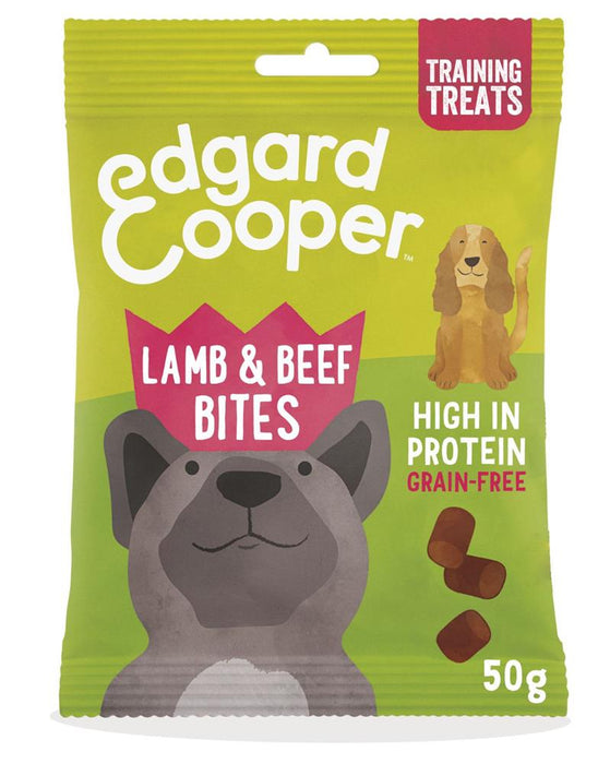 Edgard and Cooper Dog Bites Lamb & Beef 50g