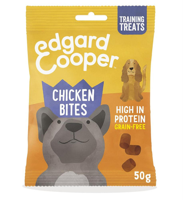 Edgard and Cooper Dog Bites Chicken 50g