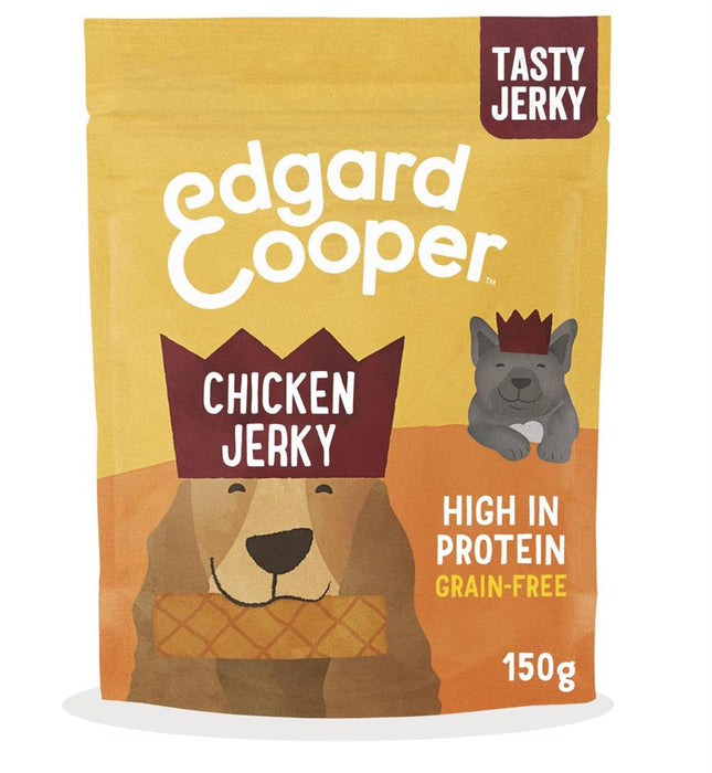 Edgard and Cooper Chicken Jerky for Dogs 150g