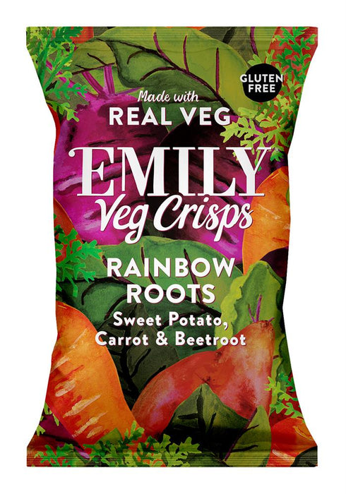 Emily Snacks Rainbow Roots Veg Crisps 100g