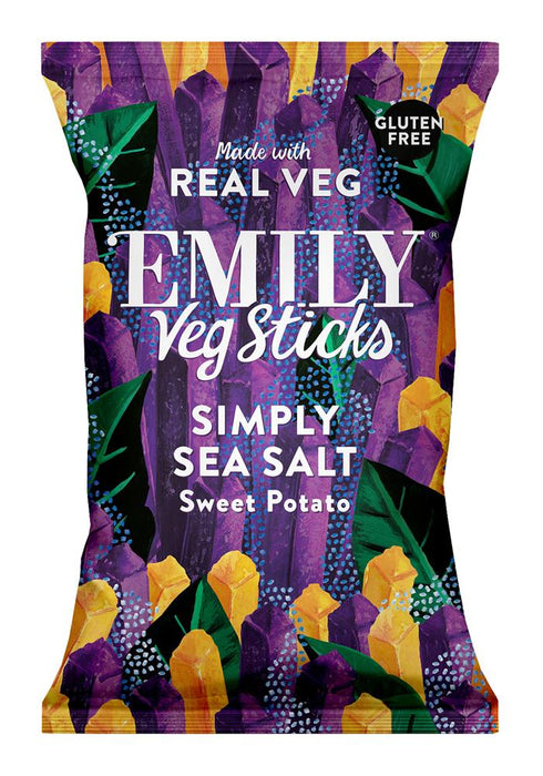 Emily Snacks Simply Sea Salt Veg Sticks 120g