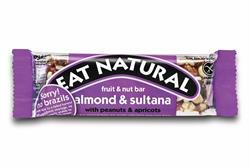 Eat Natural Almond and Sultana Bar 50g