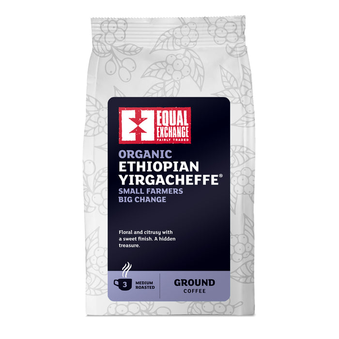 Equal Exchange Organic Ethiopian R&G Coffee 200g